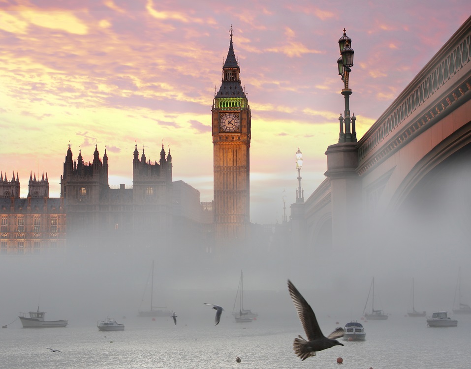 government parliament big ben public sector clouds bird © Samot Shutterstock