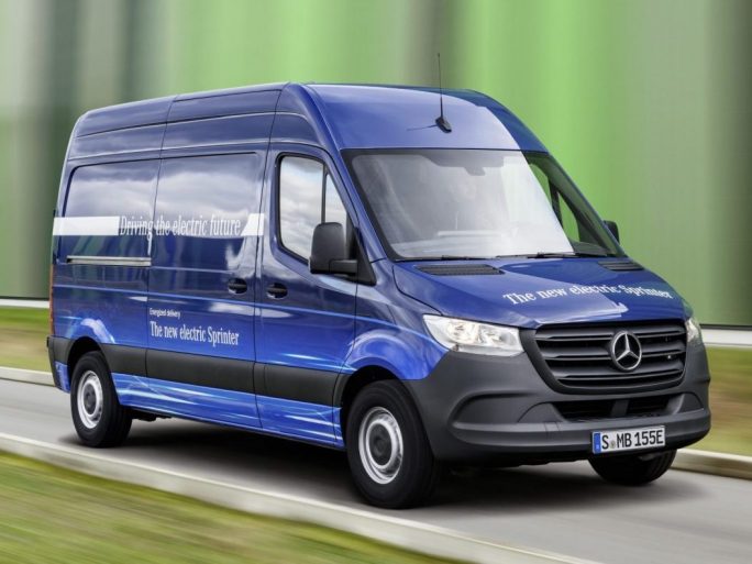 Amazon Goes Electric With For 1,800 Mercedes-Benz Vans