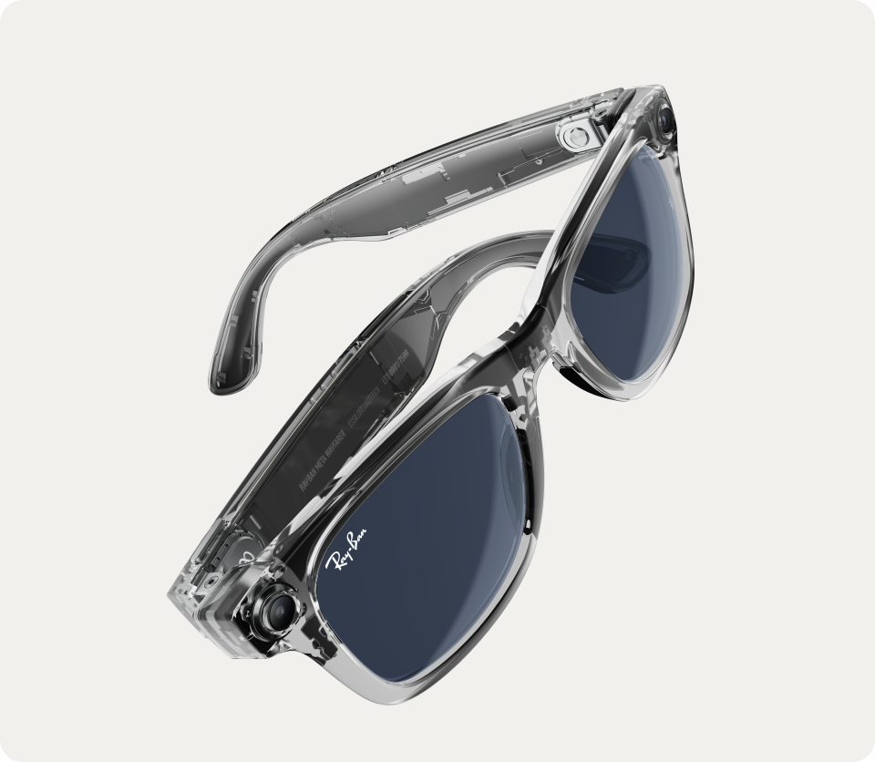 Ray-Ban Meta smart glasses. Image credit: Ray-Ban Ray-Ban Meta smart glasses. Image credit: Ray-Ban